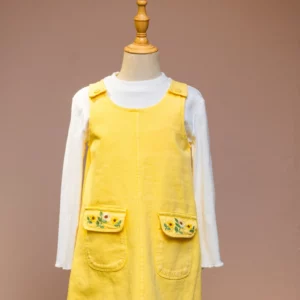Dungaree dress set
